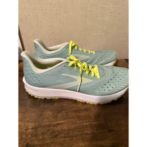 Brooks Hyperion Tempo Running Shoes Blue Fog Nightlife Yellow Women's thumbnail 3