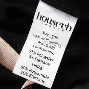 NWT House Of CB Grazia in Black Disco Satin Corset Fitted Mini Dress S Plus Cup thumbnail 10