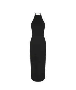 New Skims Cloud Maxi Dress onyx Small thumbnail 2
