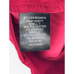 BLASHE Bodycon Dress Sz Small Burgundy Tan Bustier Bandage Spaghetti Straps Sexy thumbnail 5