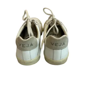 Veja White Sneakers Tennis Shoes Lace Up Casual Brazil Stitching Size 38 7 US thumbnail 6