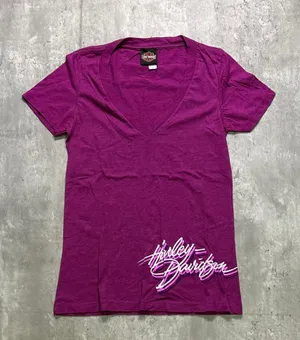 Harley Davidson Y2k Pink Shirt Wisconsin thumbnail 1