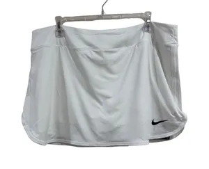 Nike Court Dri-FIT Athletic Tennis Skort White XL New with tags thumbnail 1
