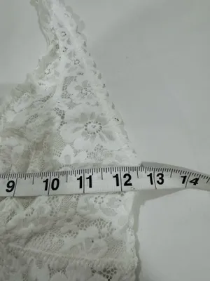 Aerie Lace Bralette Halter White thumbnail 5
