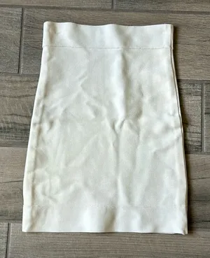 Bodycon skirt White thumbnail 1