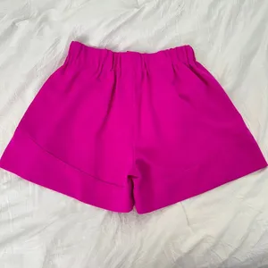 NEW Glam hot pink shorts retro size SMALL Y2K thumbnail 6