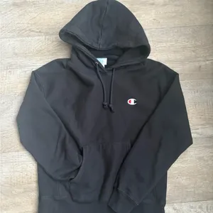 Champion Reverse Weave Black Hoodie size small thumbnail 1