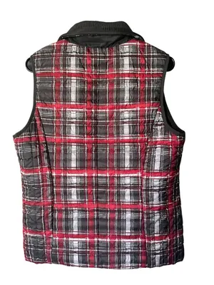 Tribal Women's Red, Black & Gray Vest thumbnail 3