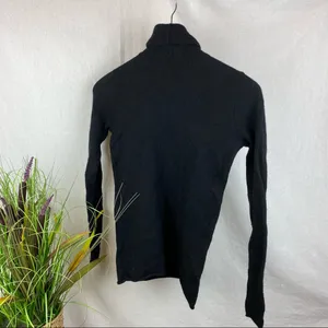 Halogen Wool & Cashmere Blend Long Sleeve Turtleneck Knit Sweater M thumbnail 3