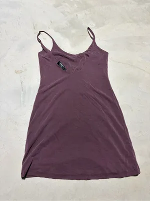 Lulus Women's Spaghetti Strap mini Dress in Plum XS thumbnail 6