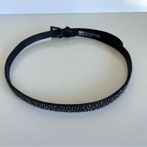 Joe’s Jeans Women’s Handmade Genuine Black Leather Studded Belt‎ thumbnail 5