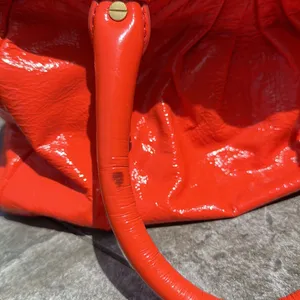 Mark Jacobs ORANGE PATENT LEATHER detachable cross body thumbnail 7