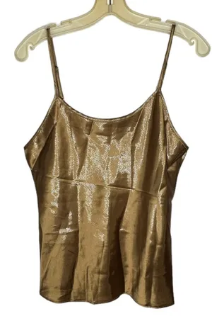 Vintage Gilligan & O'Malley Metallic Camisole‎ thumbnail 1