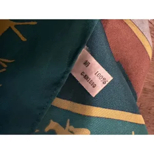 Vintage 100%‎ Silk Horse Racing Scarf Vega 1993 Japanese Filly Champion thumbnail 2