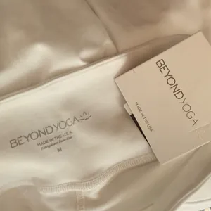 Beyond Yoga Spacedye High Waisted Circle Skirt White Skort SD5124 Womens Medium thumbnail 5