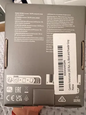 Garmin watch forerunner 265 Black thumbnail 3