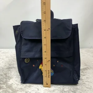 Vintage Pooh Disney Store Mini Navy Backpack thumbnail 2