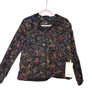 Lululemon Pack it Up‎ Jacket Flowerescent Multi Print Size 4 RARE thumbnail 14