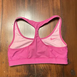 Nike DRI-FIT Pink Reversible Sports Bra Sz XS thumbnail 2
