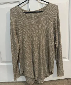 Waffle High Low Tee thumbnail 2