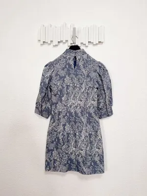En Saison Jodie Mini Dress Denim Natural $136 Small thumbnail 6