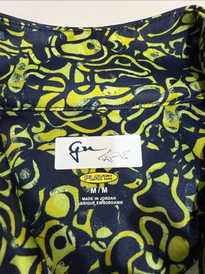 Greg Norman long sleeve quarter zip shirt thumbnail 3