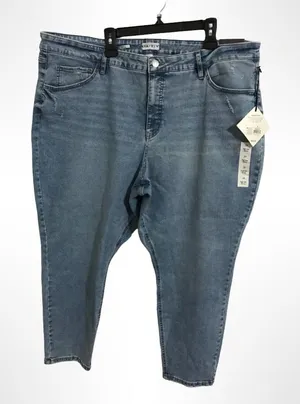 M16 NWT Ava & Viv Classic Blue Denim Jeans thumbnail 1