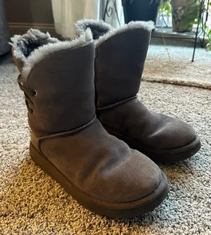 Constantine charcoal grey boots thumbnail 2