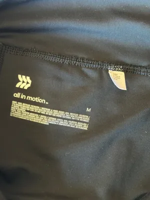 All In Motion Micro Pleated Active Mini Skort - Size Medium, Black, Like New thumbnail 5