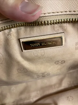 Tory Burch Robinson Large Pale Leather Satchel with Detachable Strap thumbnail 12