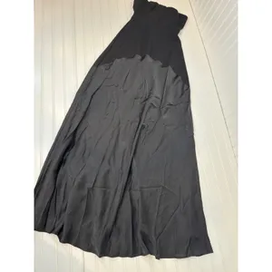 Lulus Compelling Style Black Strapless A-Line Maxi Dress Holiday Banquet Large thumbnail 2
