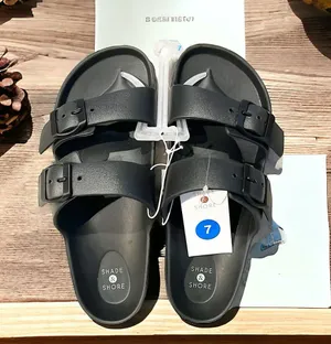 Shade & Shore Black Sandals, Size 7 New w/Tag thumbnail 1
