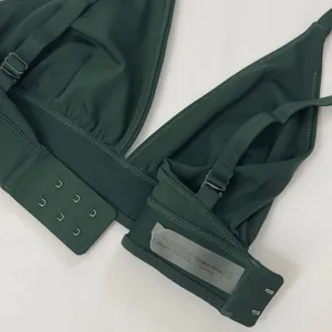 Outdoor Voices Sculpt Hi Apex Bra - Pine Green - S thumbnail 8