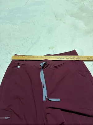 Figs scrub Jogger Pants Burgundy XL/T thumbnail 4