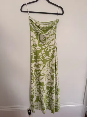 Paper Heart Dress Maxi Floral Satin thumbnail 5