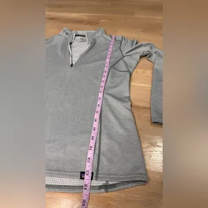 Patagonia Women's Capilene Midweight Zip-Neck baselayer long sleeve gray small thumbnail 7