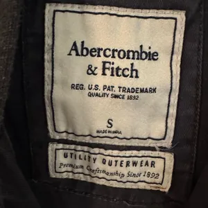 Abercrombie & Fitch Jacket Womens Charcoal Gray Military Hooded Utility, S‎ thumbnail 5