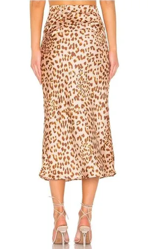 Leopard Midi Skirt thumbnail 4