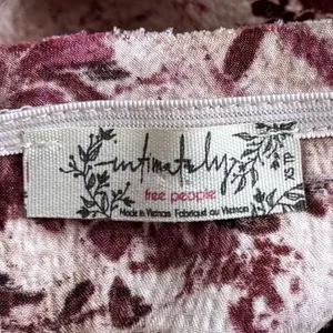 Intimately Free People There She Goes Floral Halter Bodysuit Romantic Combo XS thumbnail 9