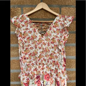 Anthropologie FIG & FLOWER boho dress large thumbnail 3