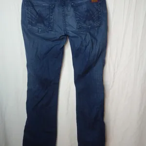 7 For All Mankind 10 30 A Pocket Dark Wash Jeans thumbnail 6