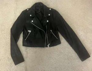Faux Leather Jacket Forever 21 thumbnail 3