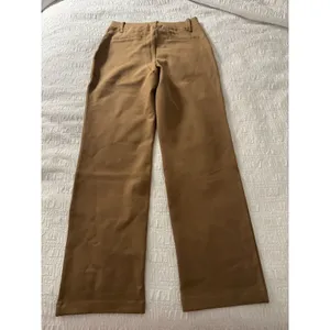 Quince Ultra-Stretch Ponte Straight Leg Pants Roasted Pecan Size Medium thumbnail 3