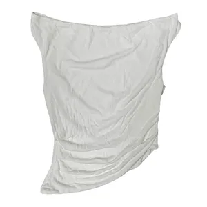 Eco-SkinKiss Rib Cowl Collar Asymmetrical Hem Tank thumbnail 4