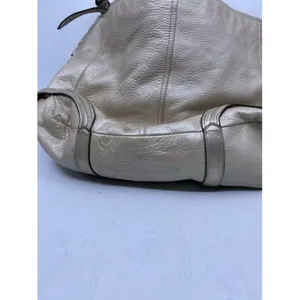 Coach Classic Off White Leather Shoulder Bag thumbnail 9