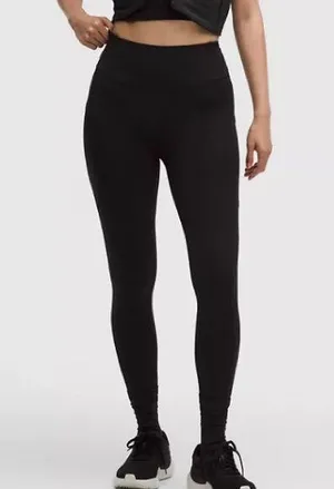Lululemon Black High Rise Cropped Leggings Pants 8 thumbnail 1