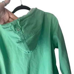 Denim & CO Women's Size Medium Kelly Green Western Chore Coat‎ Jacket thumbnail 5