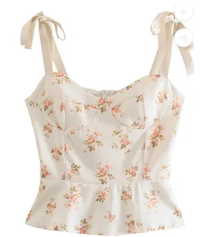 Goodnight Macaroon Tie Top thumbnail 1