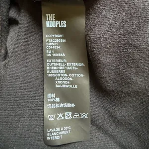 The Kooples Brown White Logo Ringer T-Shirt Women’s Size 1 NWT Retro Inspired thumbnail 9