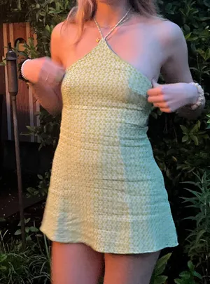 Boutique Green Dress thumbnail 2